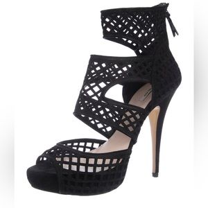MIU MIU Calzature Donna Black Cut Out Heels